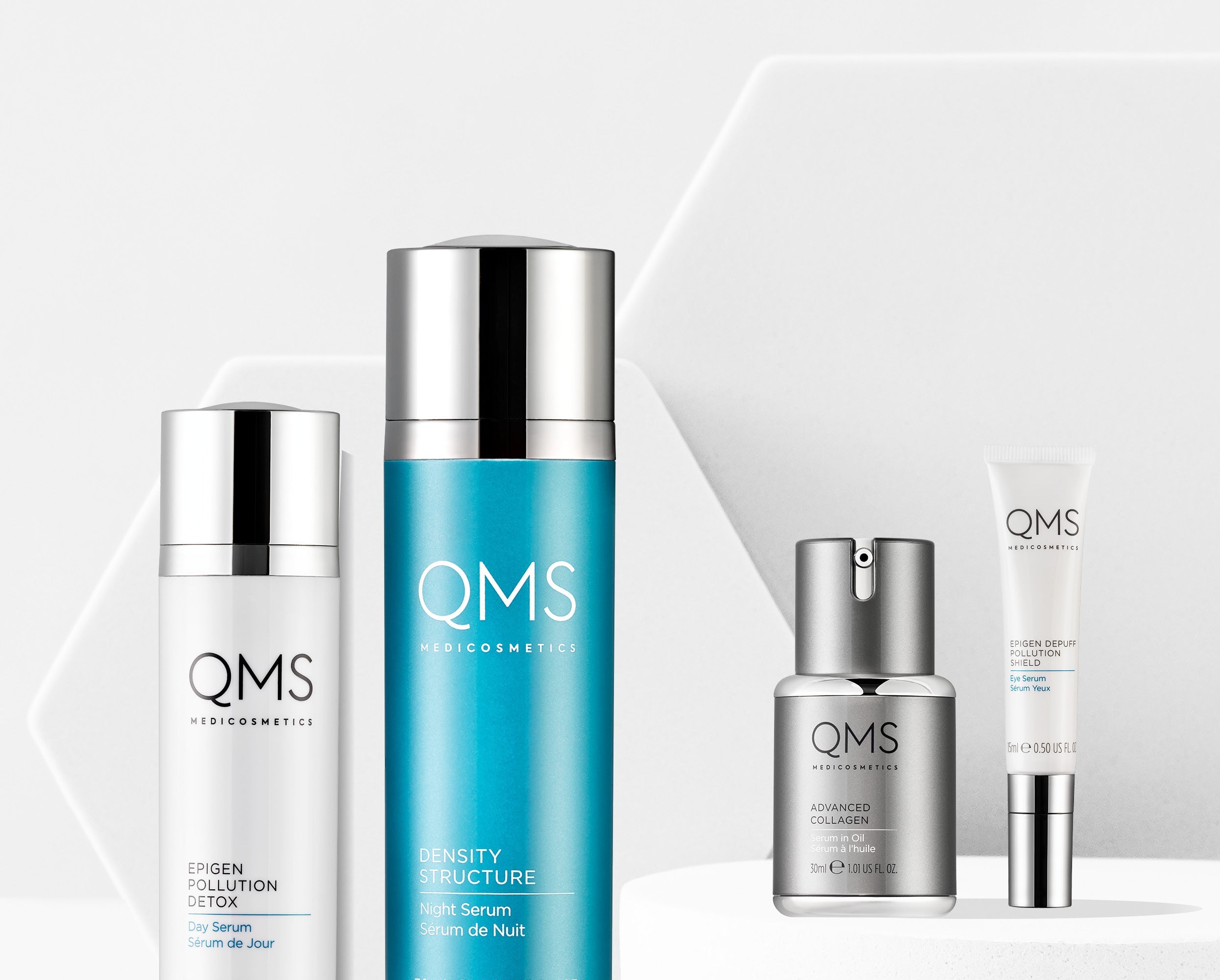 Store QMS Medicosmetics Lip Serum & Eye Set