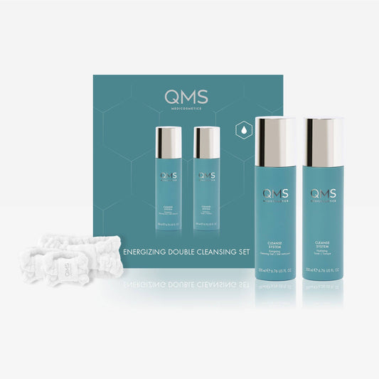 Energizing Double Cleansing Set - QMS Medicosmetics