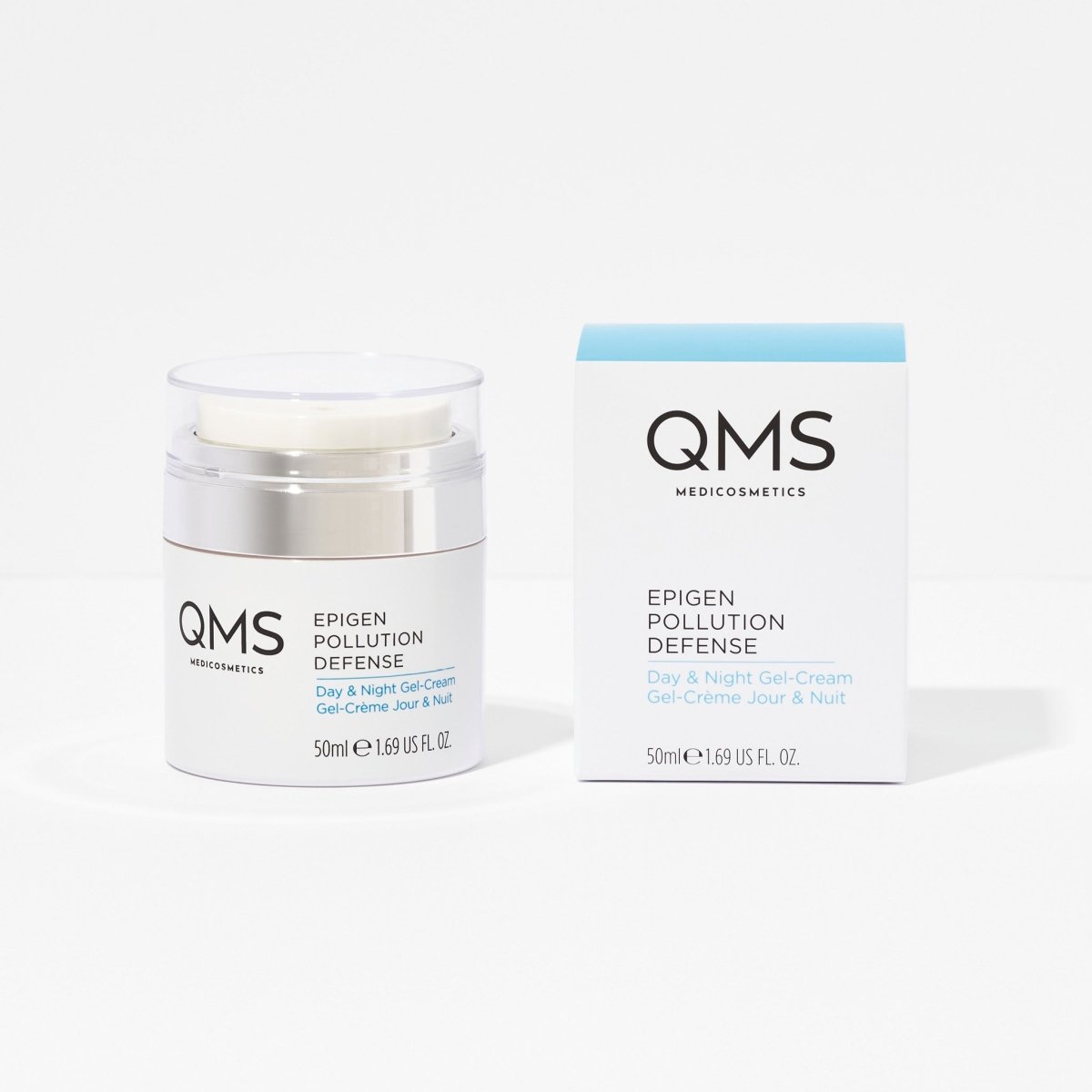 Epigen Pollution Defense Day & Night Gel - Cream - QMS Medicosmetics