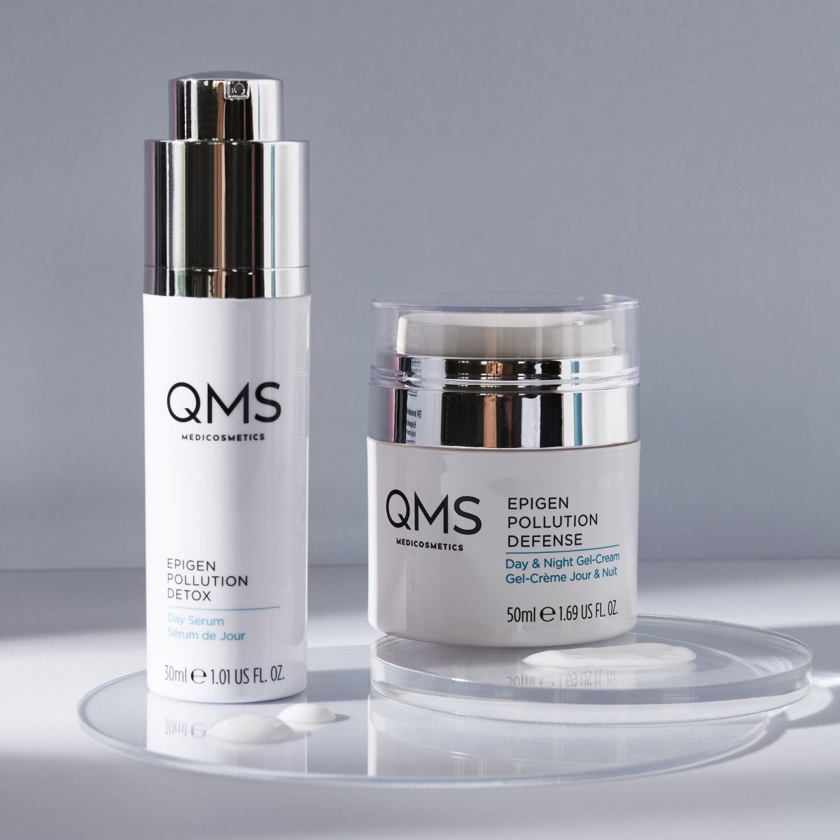 Epigen Pollution Defense Day & Night Gel - Cream - QMS Medicosmetics