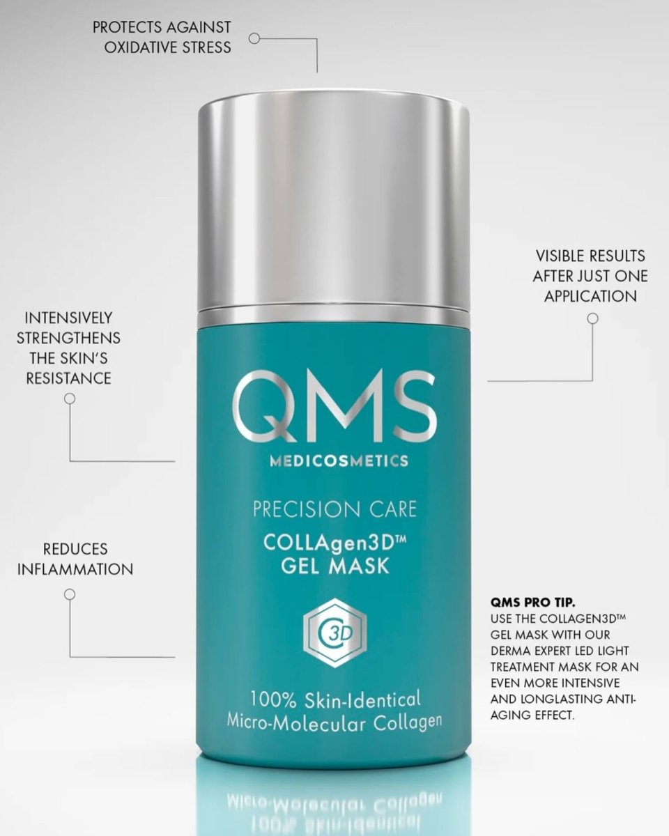 PRECISION CARE COLLAgen3D™ Gel Mask - QMS Medicosmetics